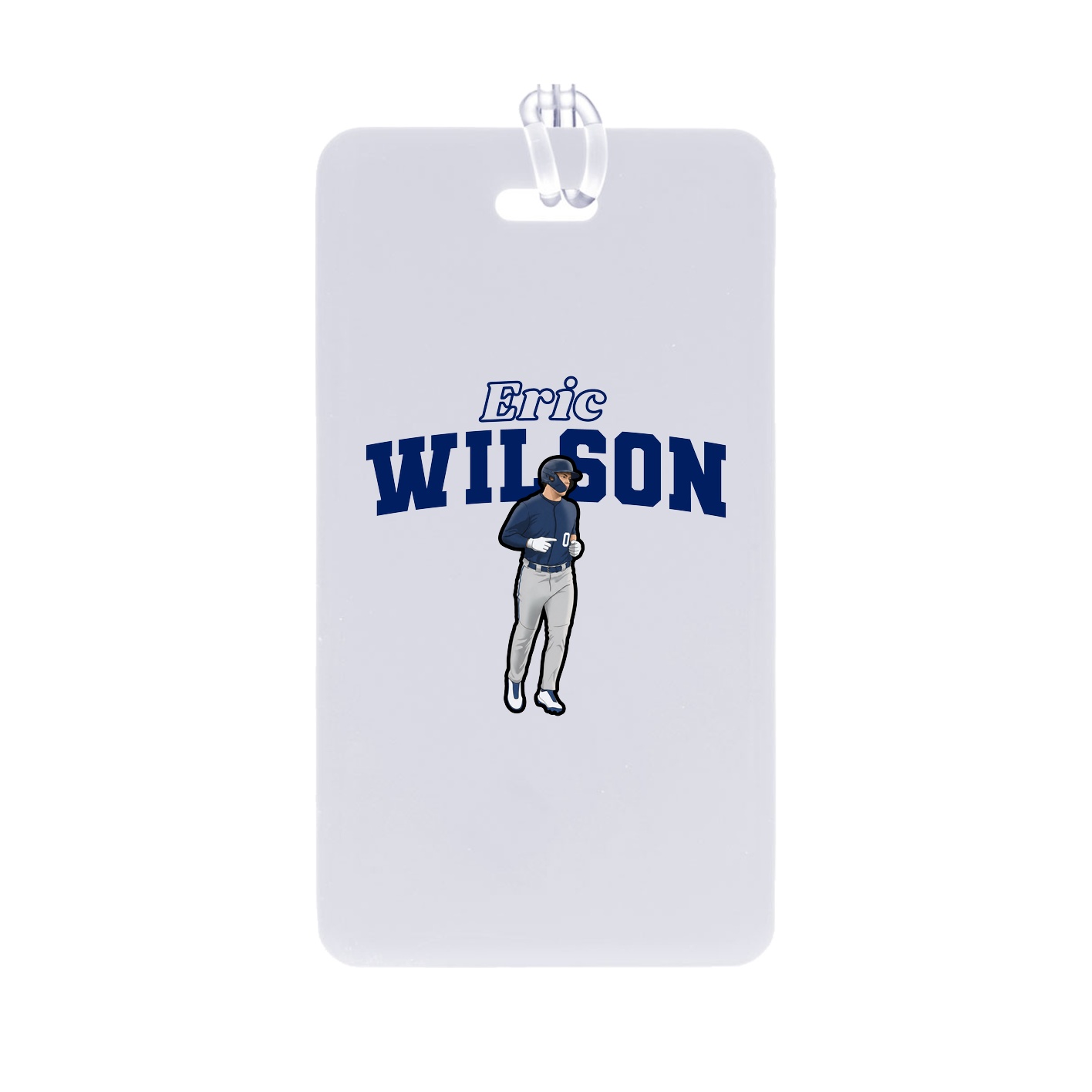 Bag Tag — Name Arch in Classic