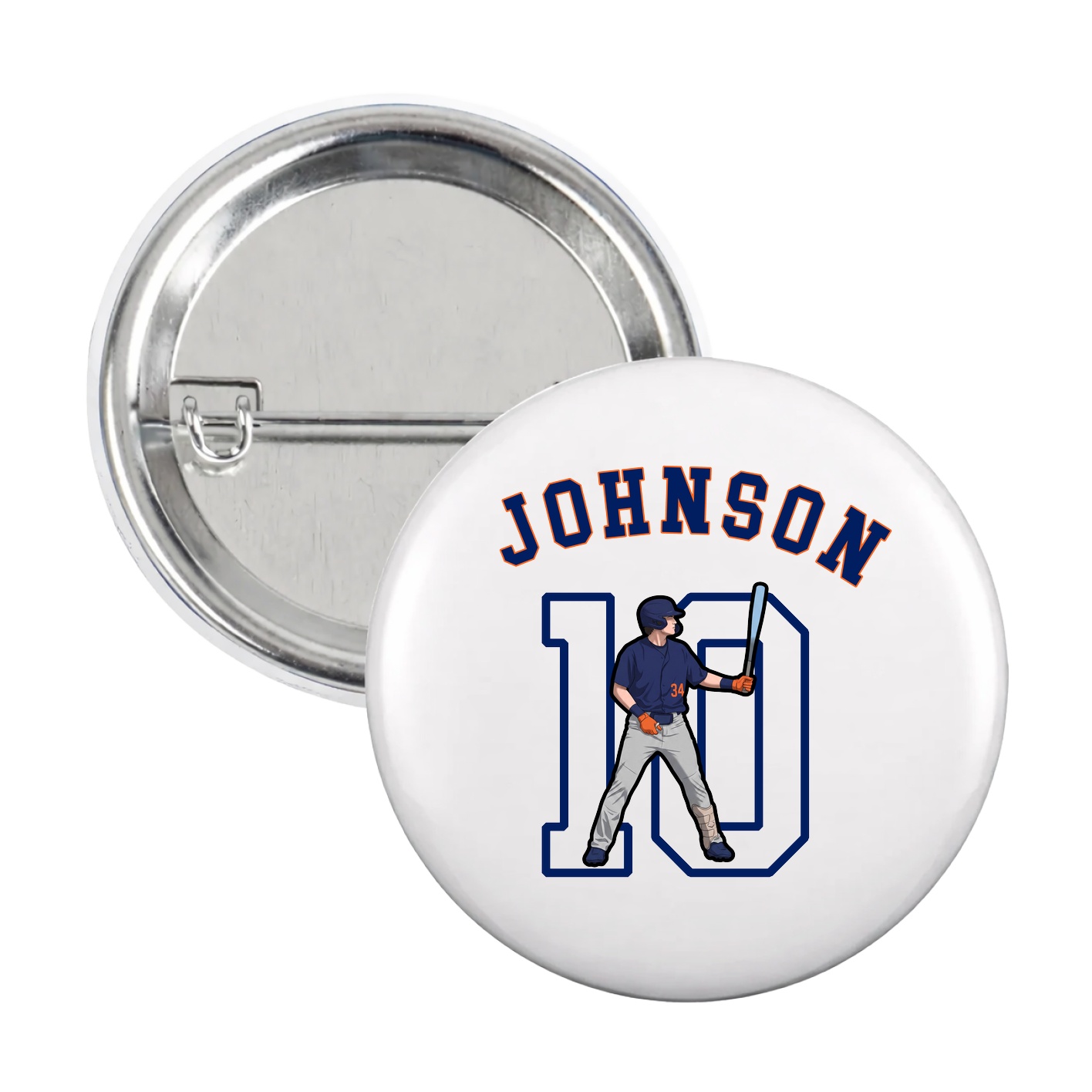 Game Day Button — Shirsey Arch in White