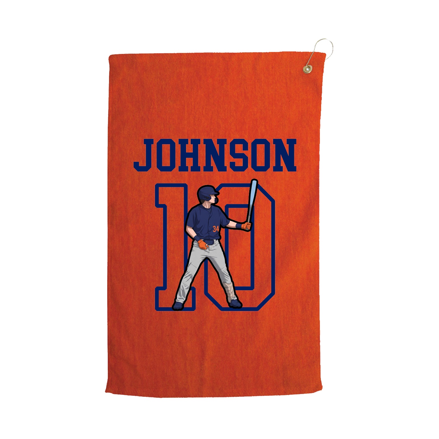 Golf Towel — Shirsey in Orange
