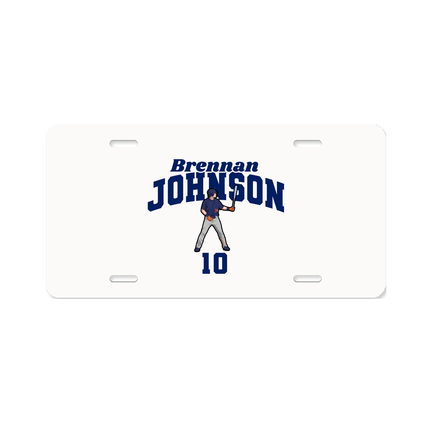 License Plate — Signature Arch in Classic