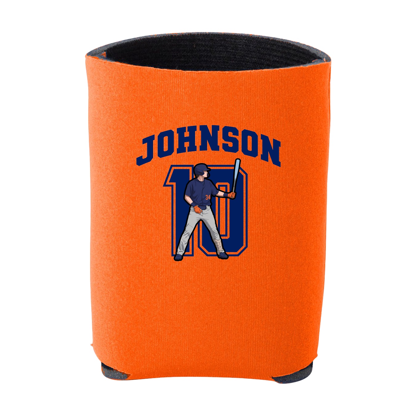 Can Holder — Number in Orange