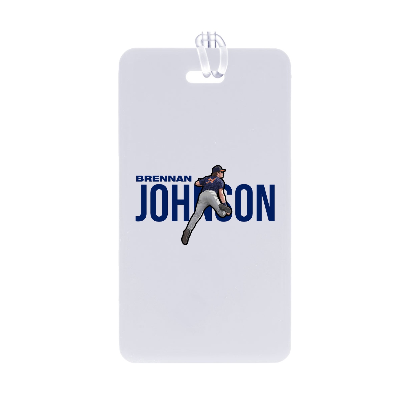 Bag Tag — Player Name in Classic