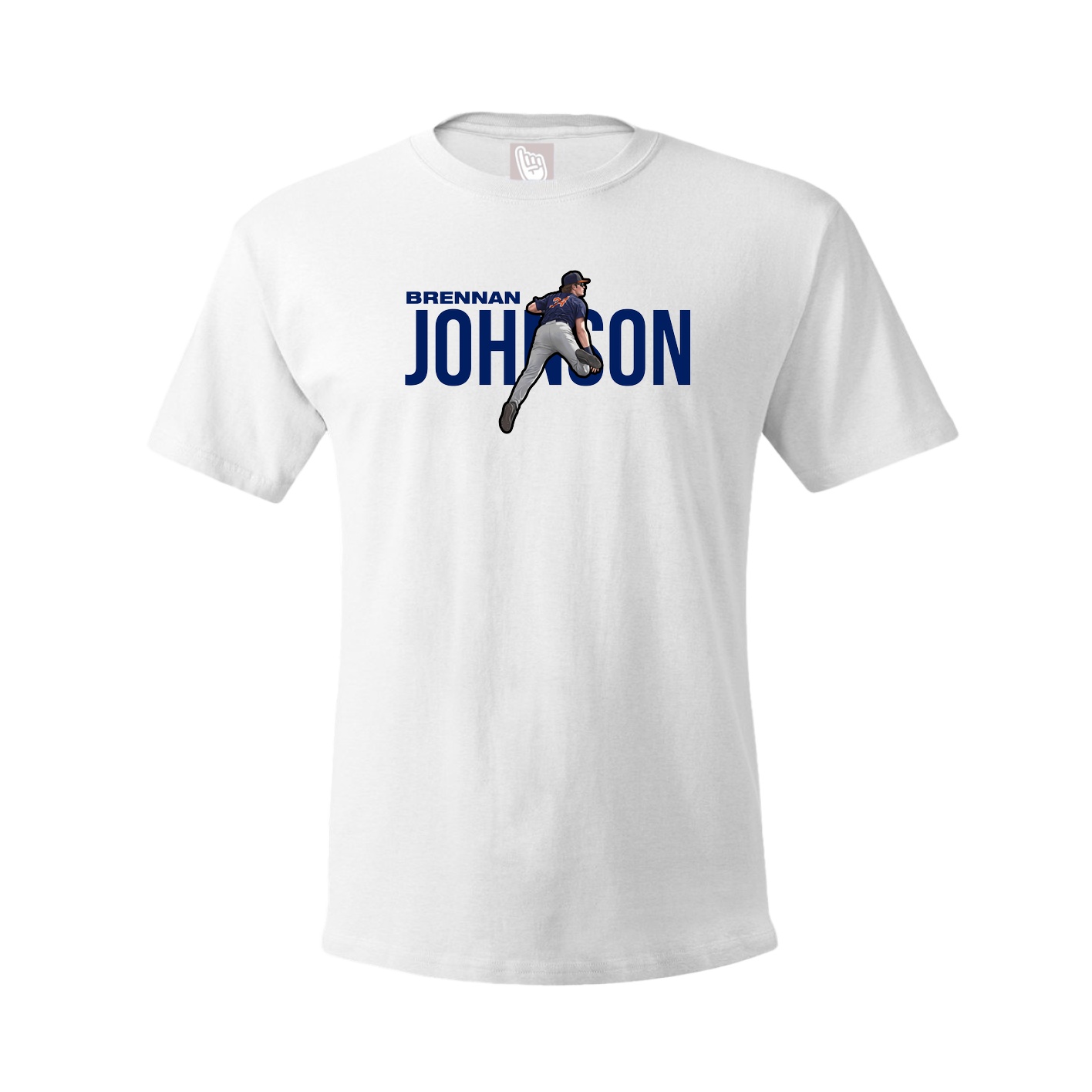 Youth Tee — Player Name in White