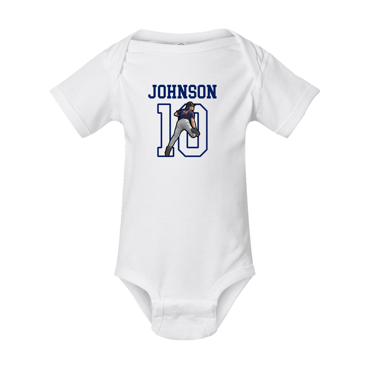Baby Onesie — Shirsey in White