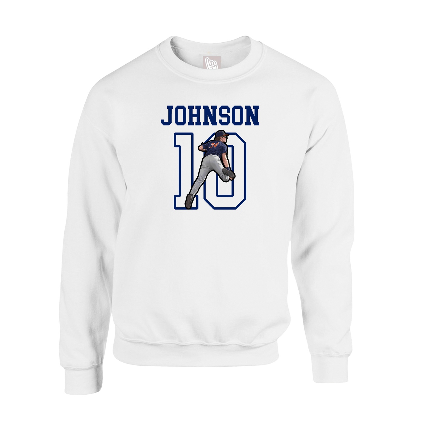 Fleece Crew — Shirsey in White