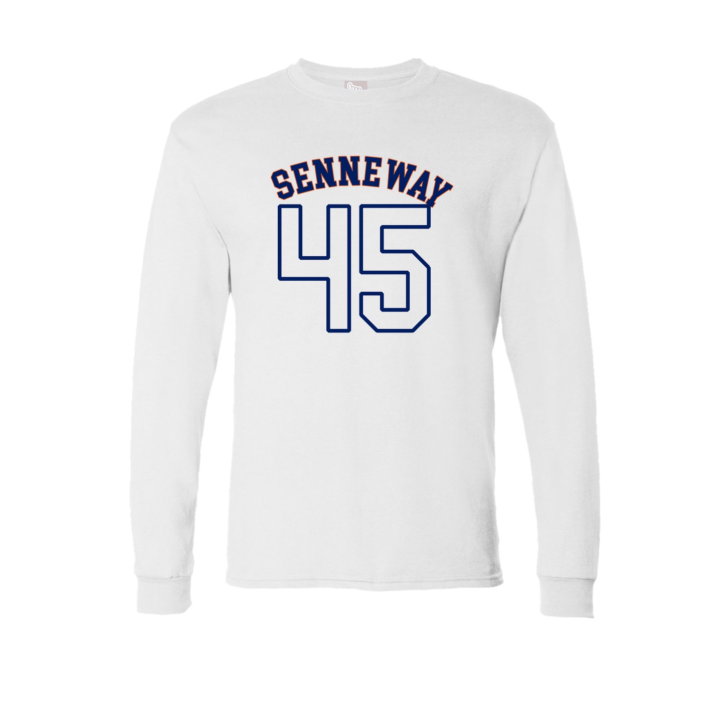 Long Sleeve Tee — Shirsey Arch in White