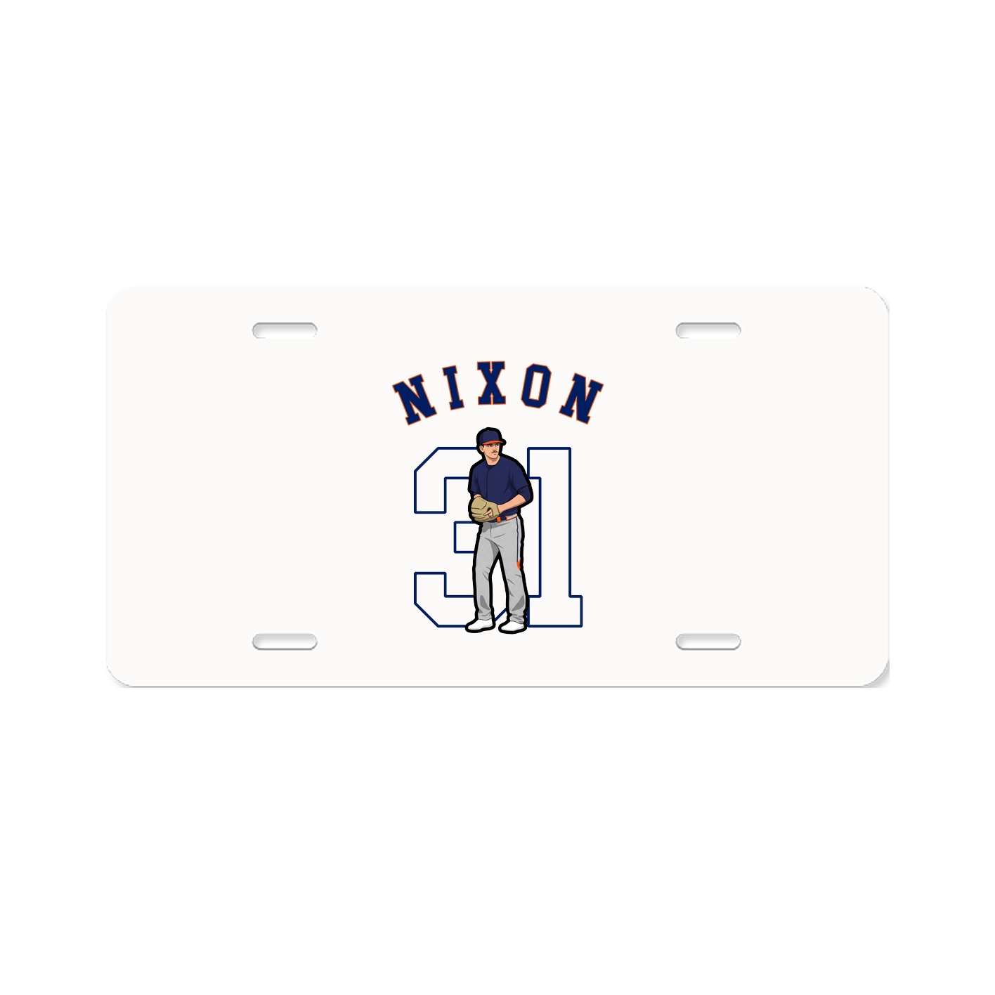 License Plate — Shirsey Arch in Classic