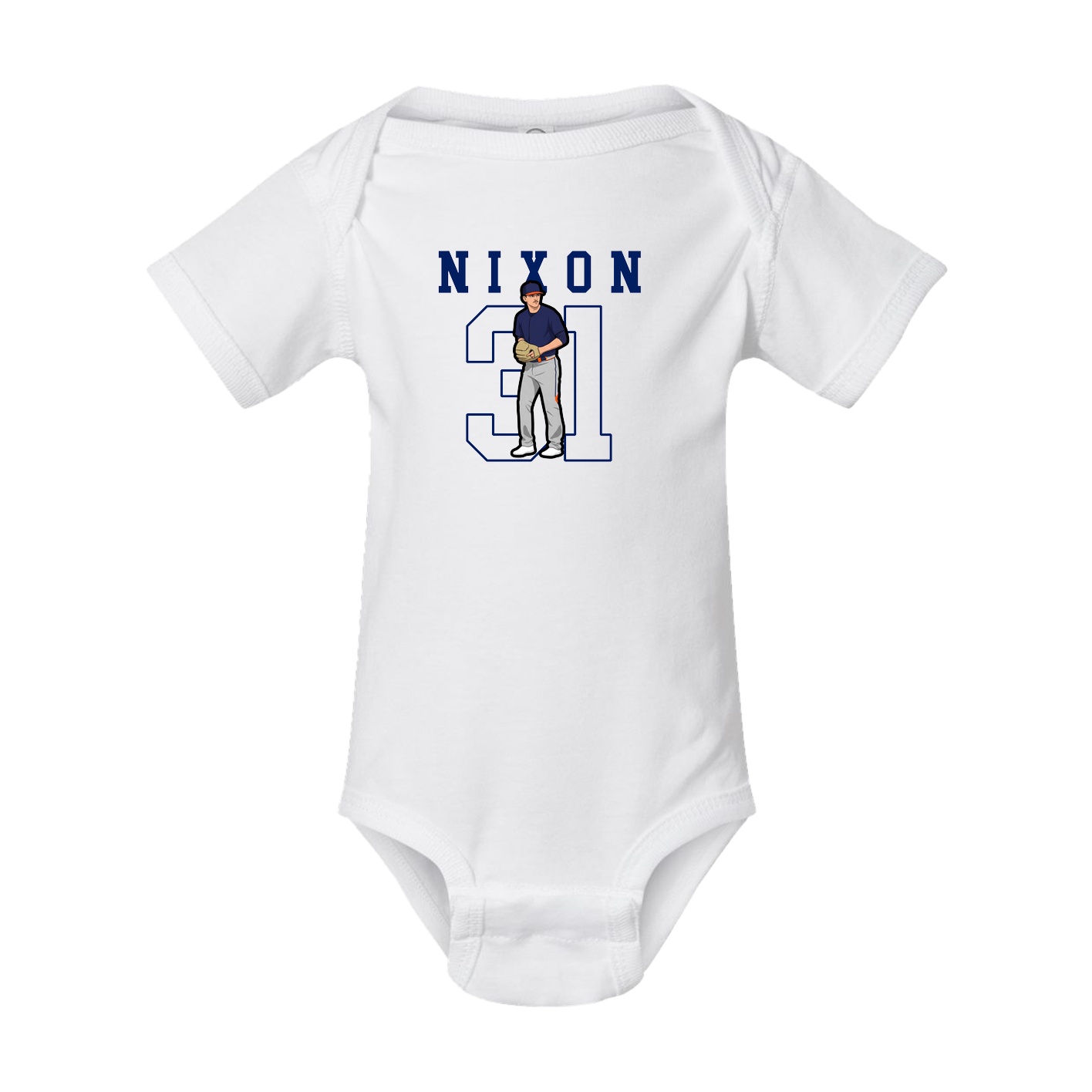Baby Onesie — Shirsey in White