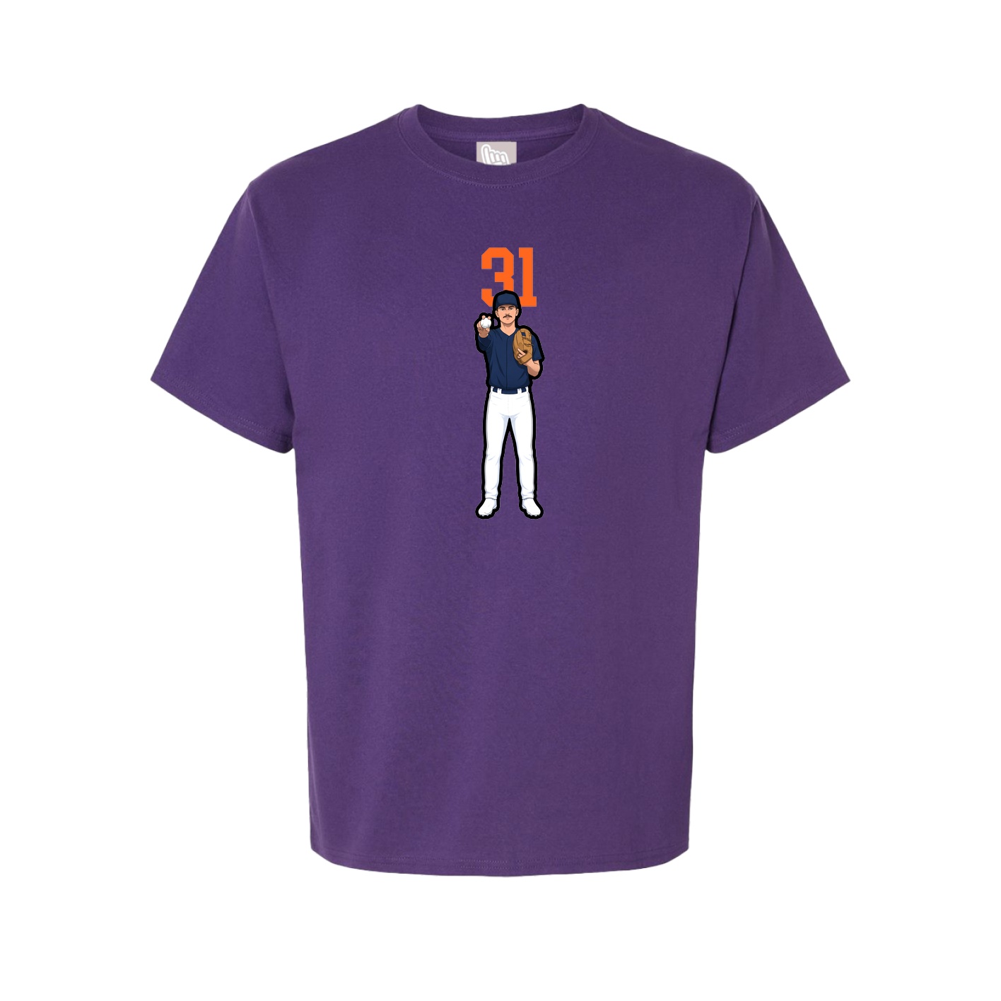 Tee — Number Top in Purple