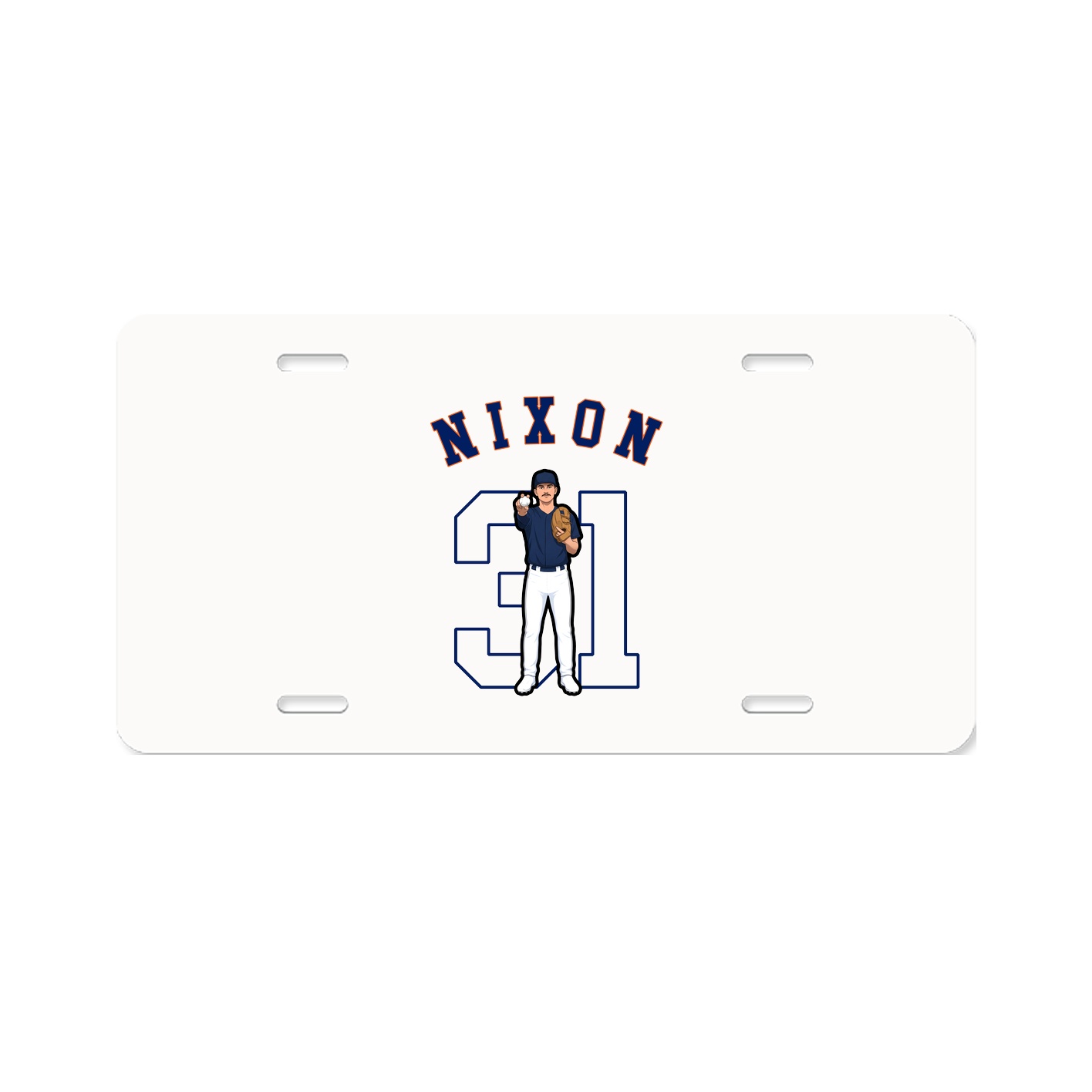 License Plate — Shirsey Arch in Classic
