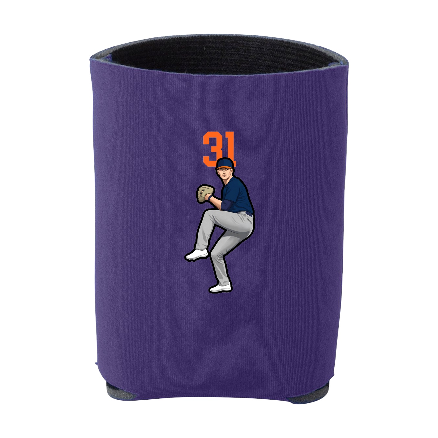 Can Holder — Number Top in Purple