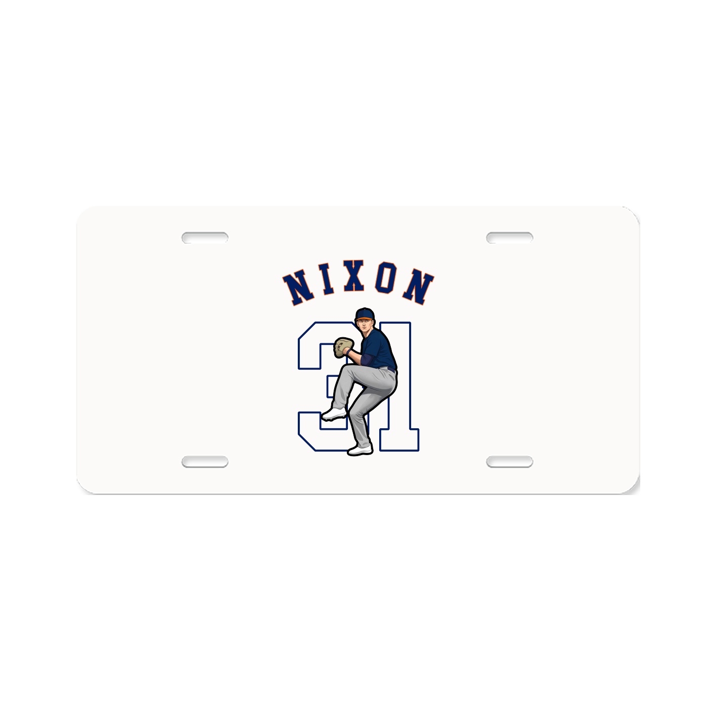 License Plate — Shirsey Arch in Classic