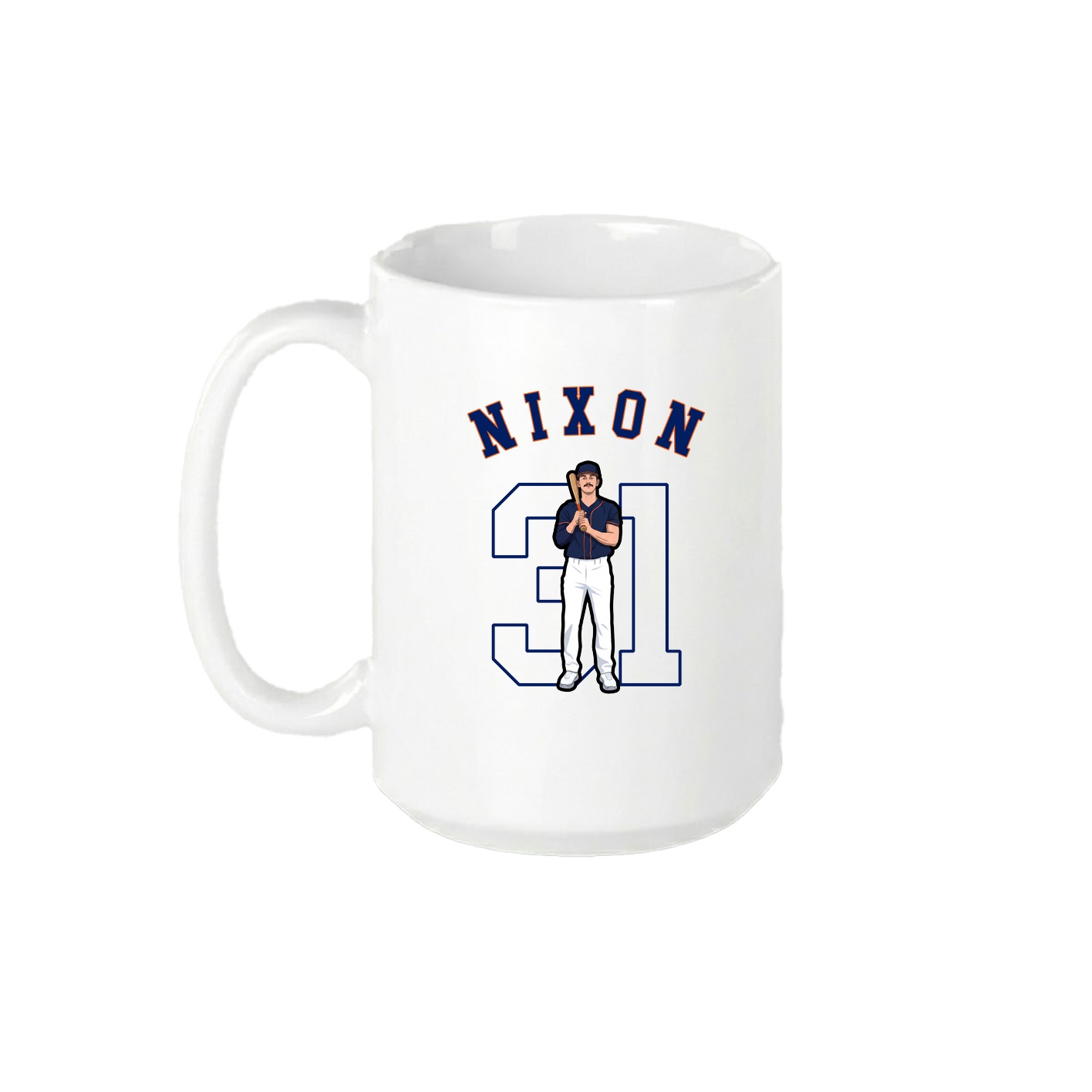 15oz Coffee Mug — Shirsey Arch in White