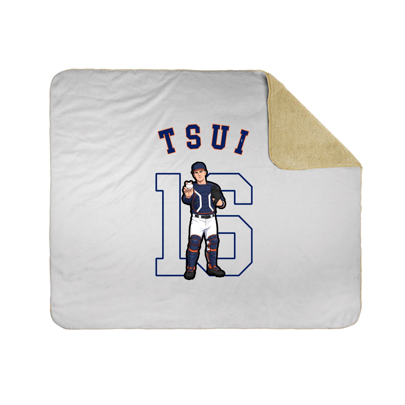 Throw Blanket — Shirsey Arch in White