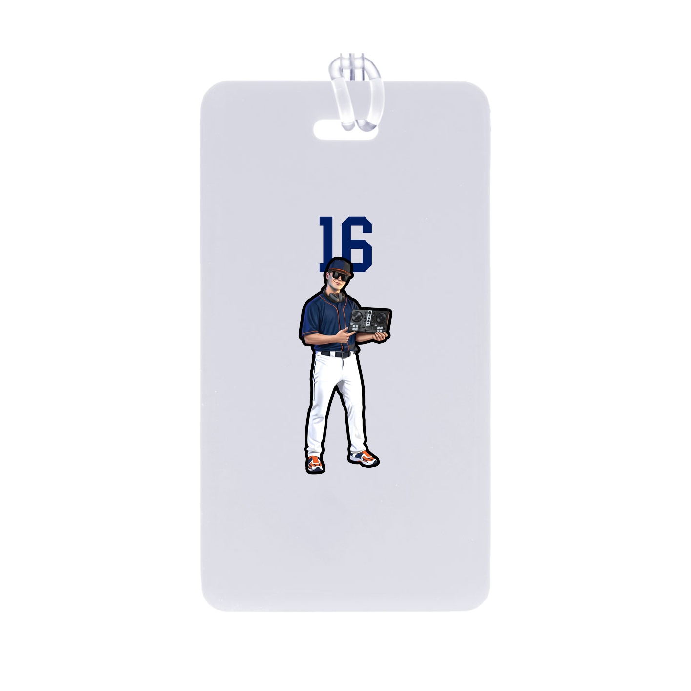 Bag Tag — Number Top in Classic
