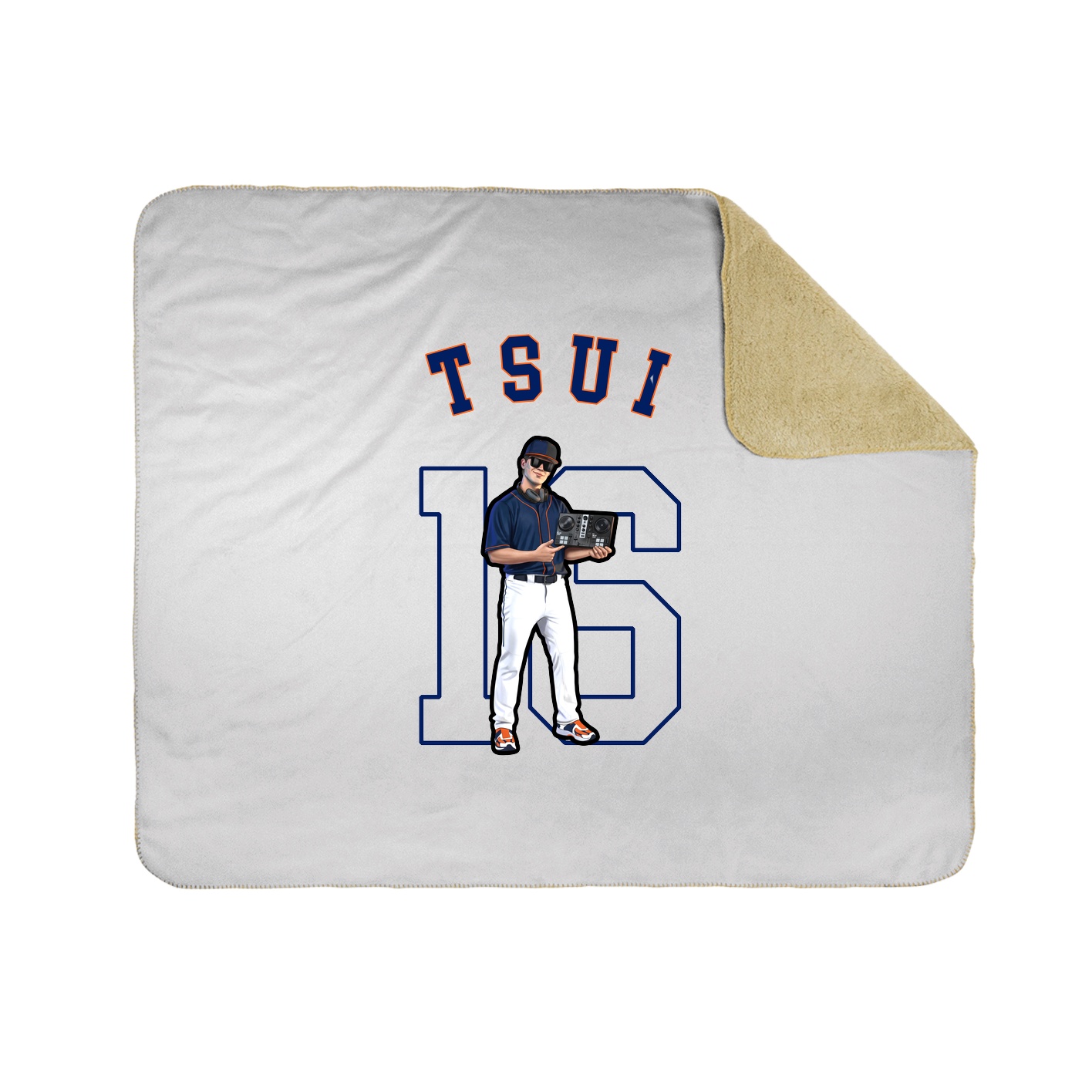 Throw Blanket — Shirsey Arch in White