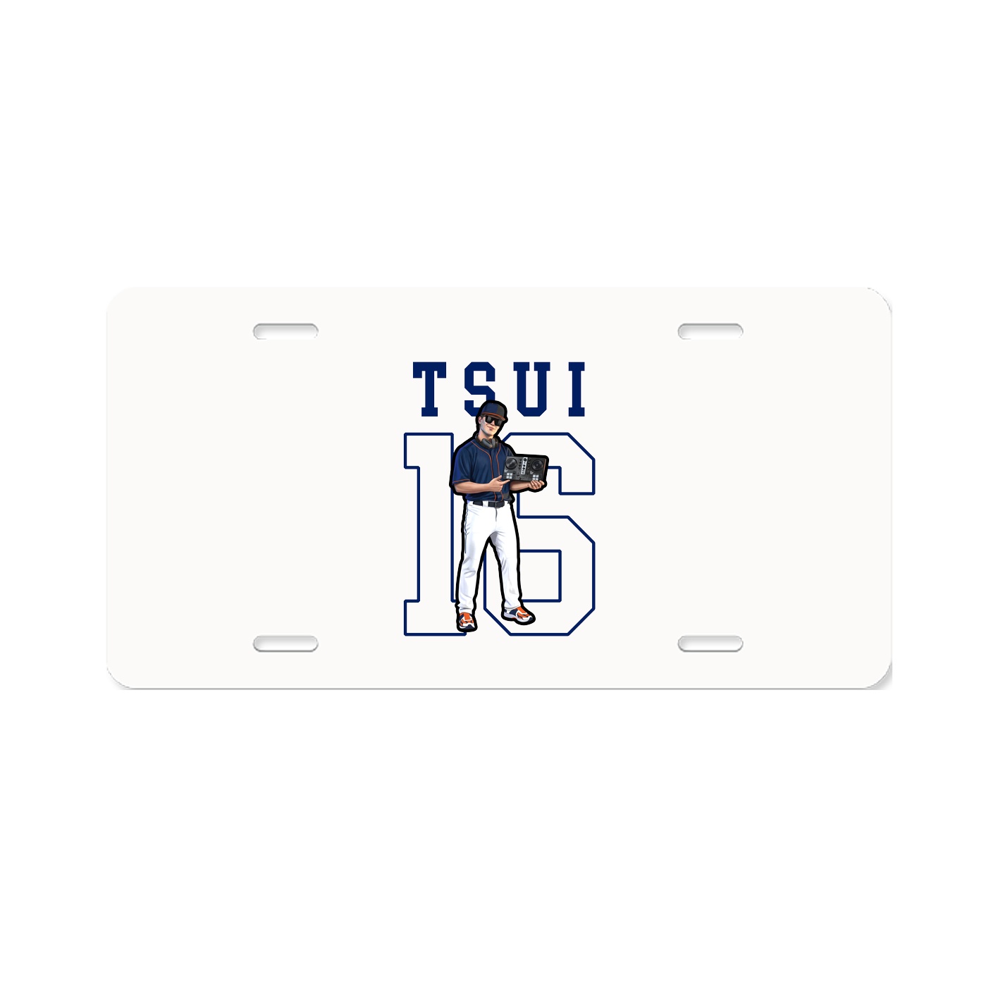 Aluminum License Plate