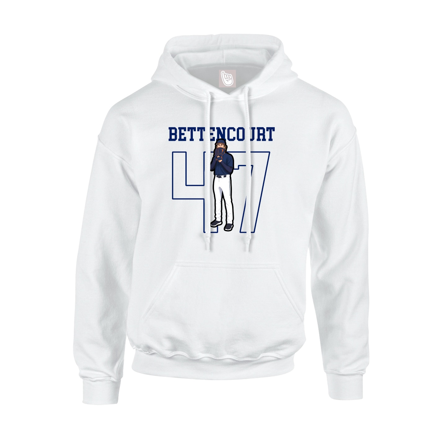 Youth Hoodie — Shirsey in White
