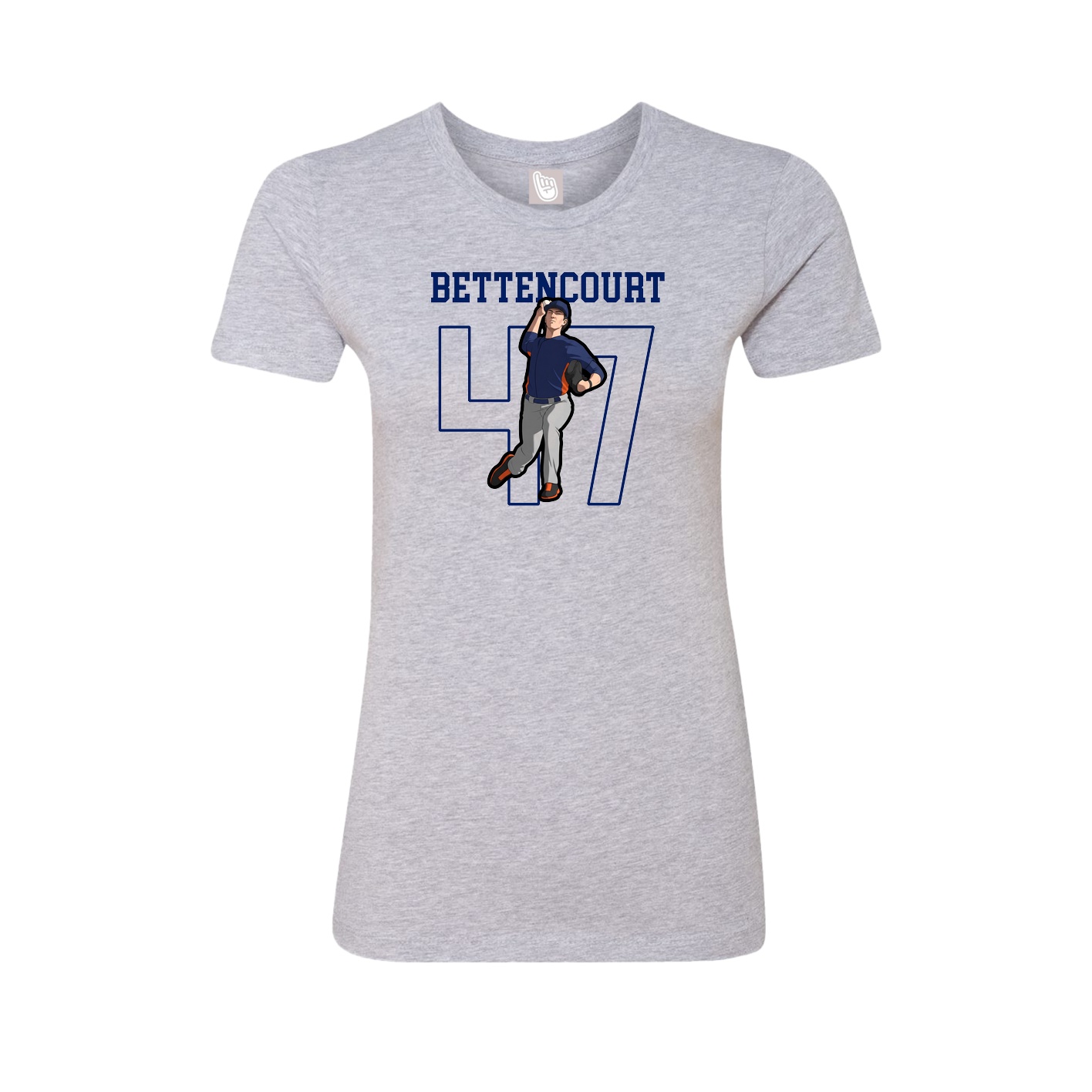 Fitted Women's Tee — Shirsey in Grey