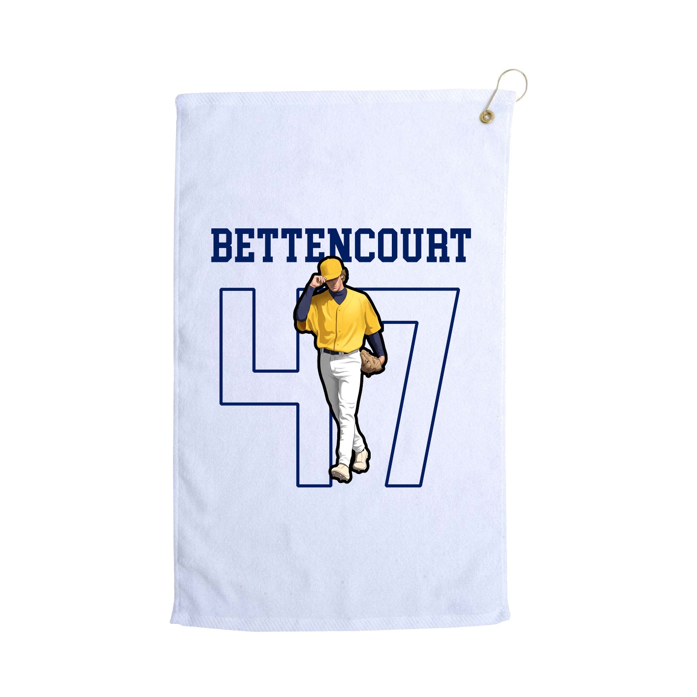 Golf Towel — Shirsey in White