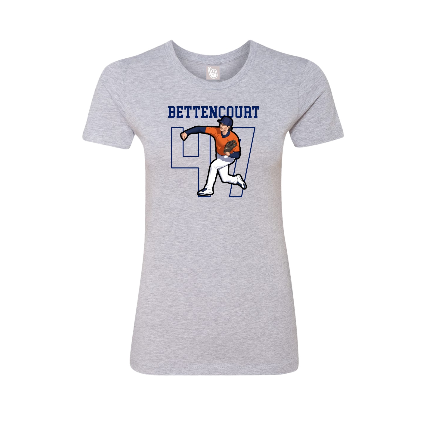 Fitted Women's Tee — Shirsey in Grey