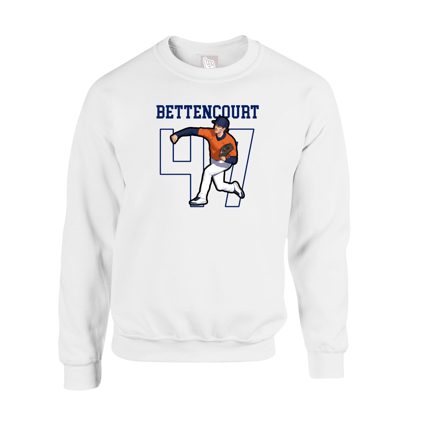 Fleece Crew — Shirsey in White
