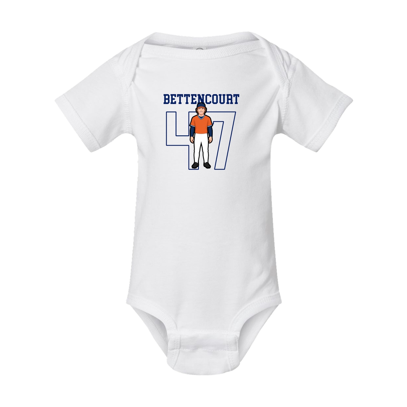 Baby Onesie — Shirsey in White