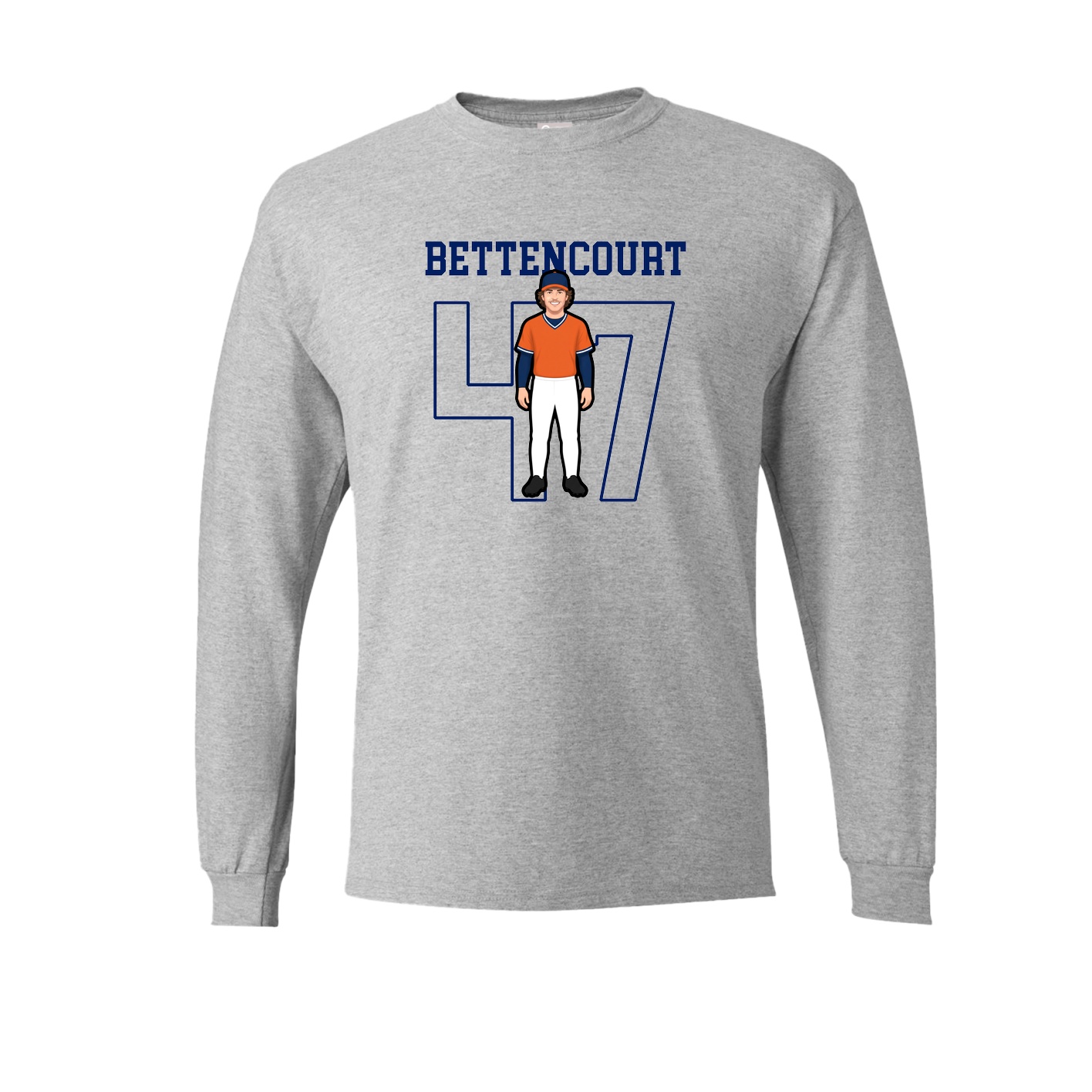 Long Sleeve Tee — Shirsey in Grey