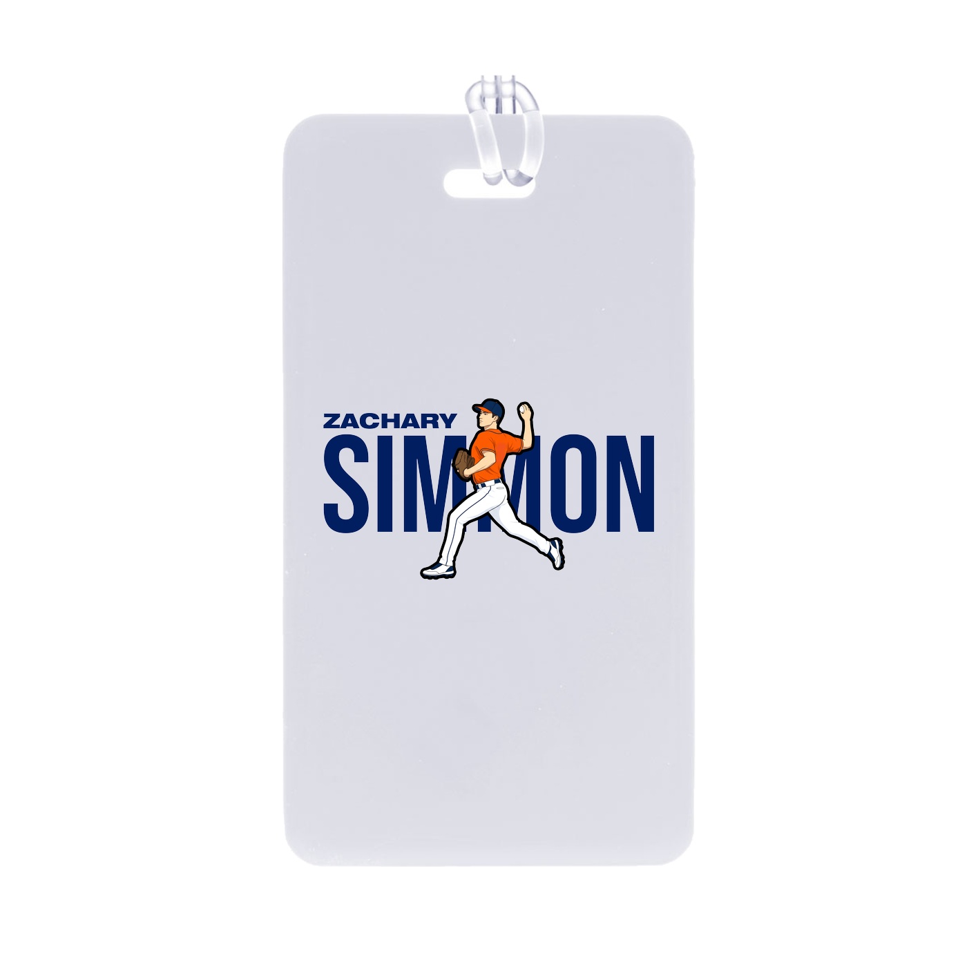 Bag Tag — Player Name in Classic