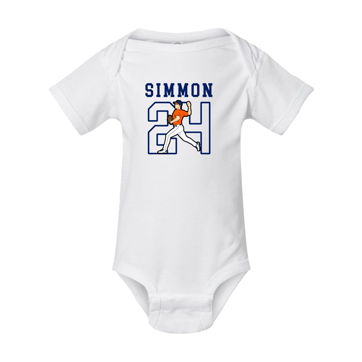 Baby Onesie — Shirsey in White