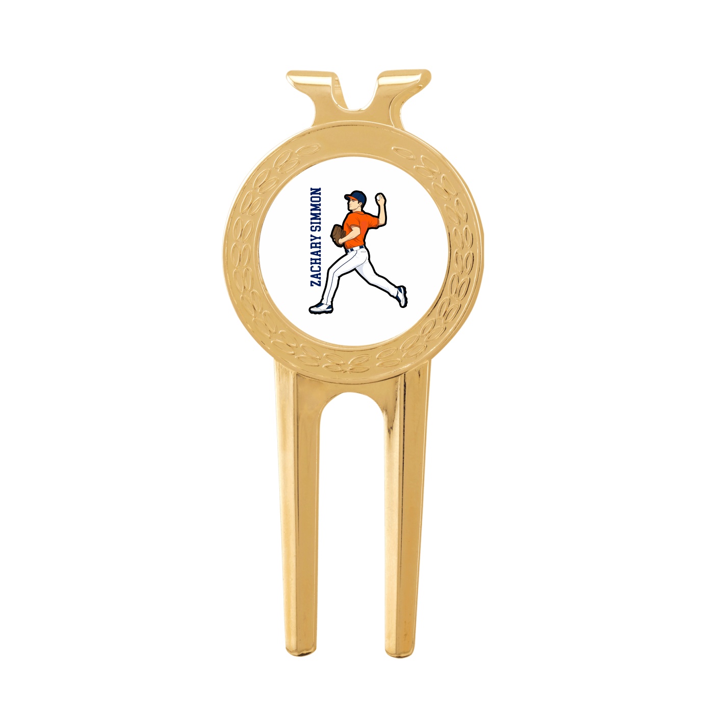 Divot Tool with Ball Marker — Name Vertical in Classic
