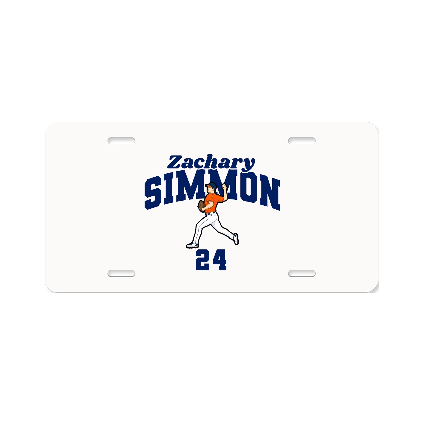 License Plate — Signature Arch in Classic