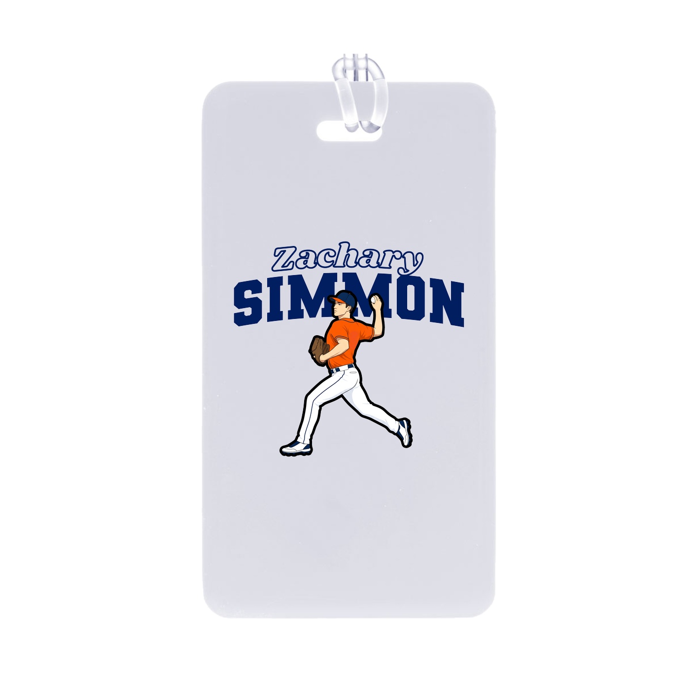 Bag Tag — Name Arch in Classic