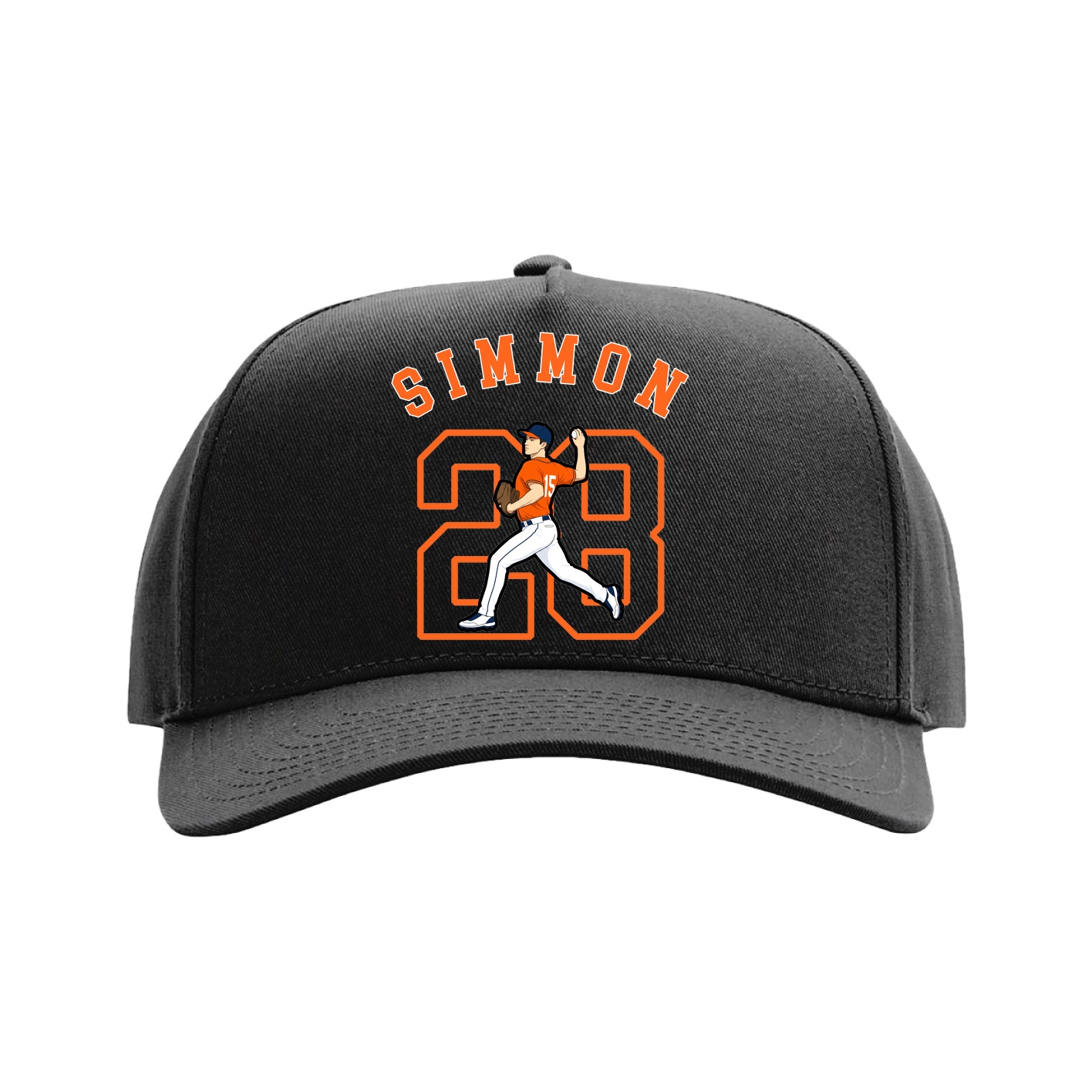 Full Fabric Five-Panel Champ Cap