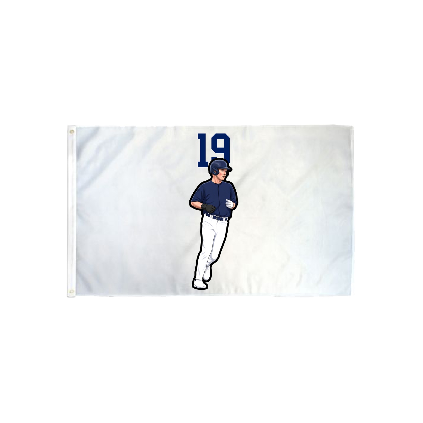 3x5 Flag — Number Top in Classic