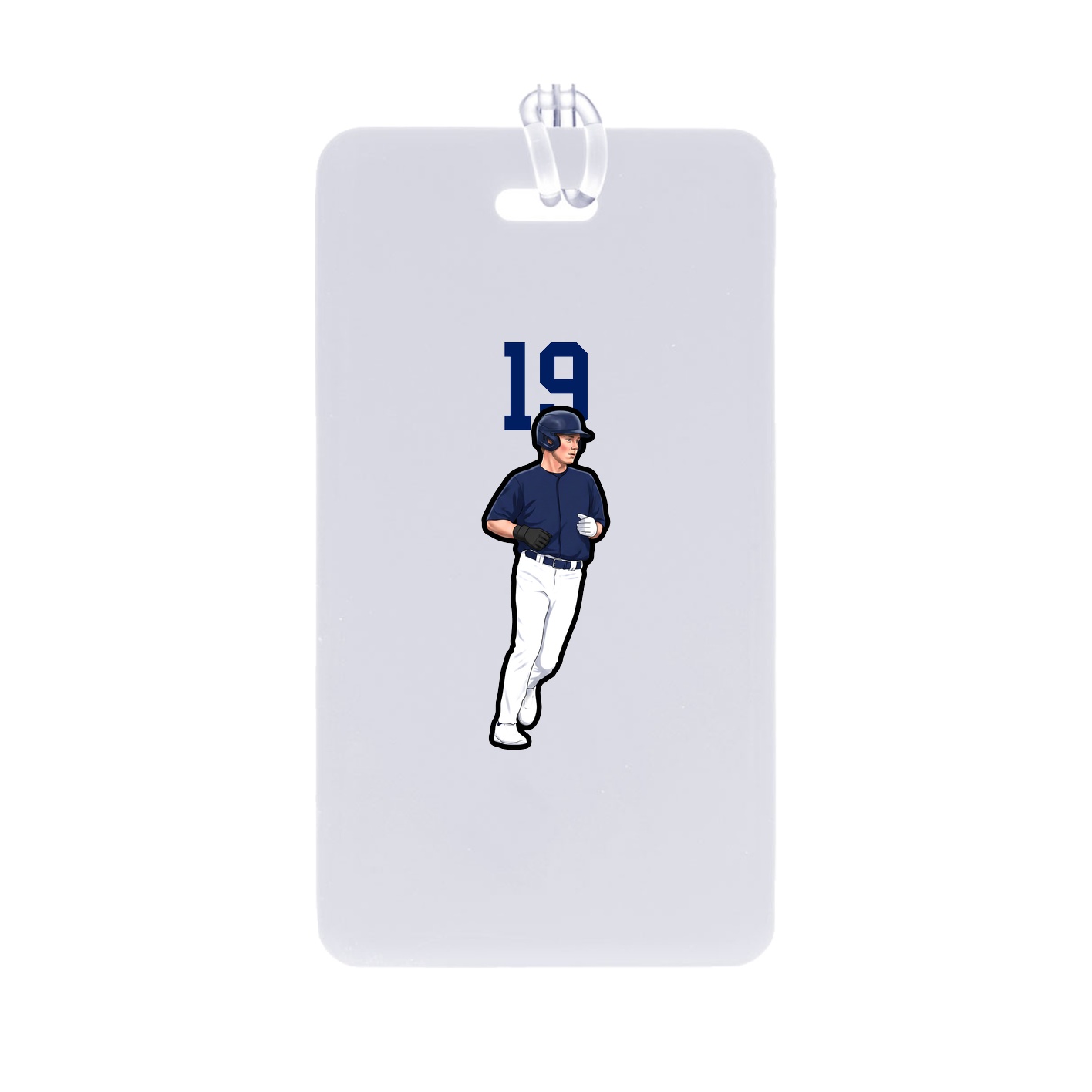 Bag Tag — Number Top in Classic
