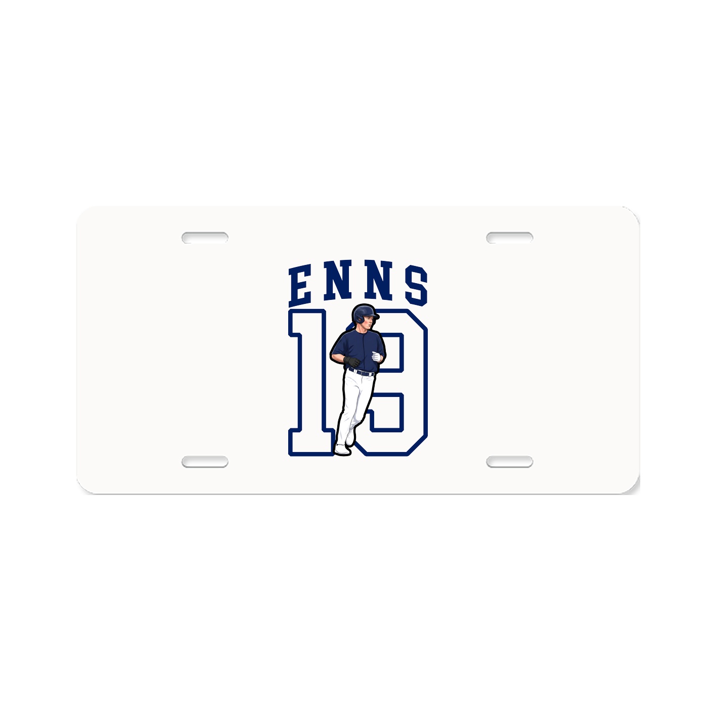 Aluminum License Plate