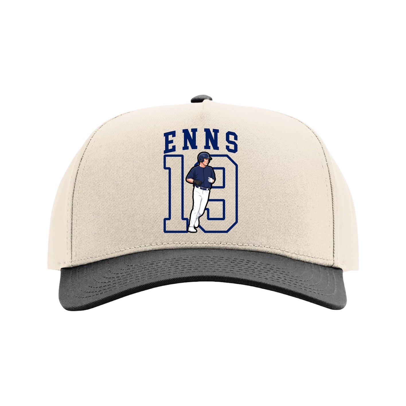 Full Fabric Five-Panel Champ Cap