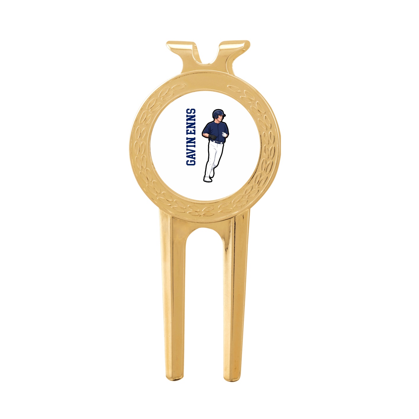 Divot Tool with Ball Marker — Name Vertical in Classic