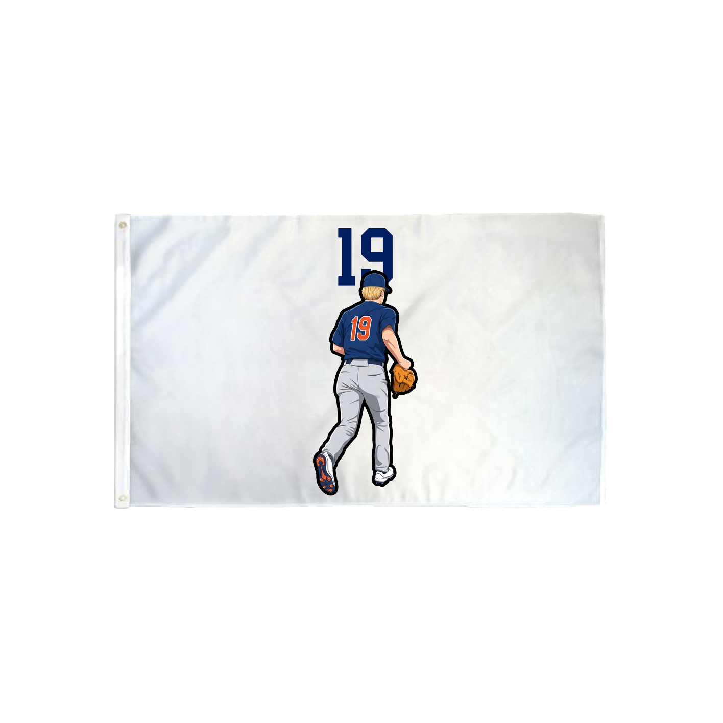 3x5 Flag — Number Top in Classic