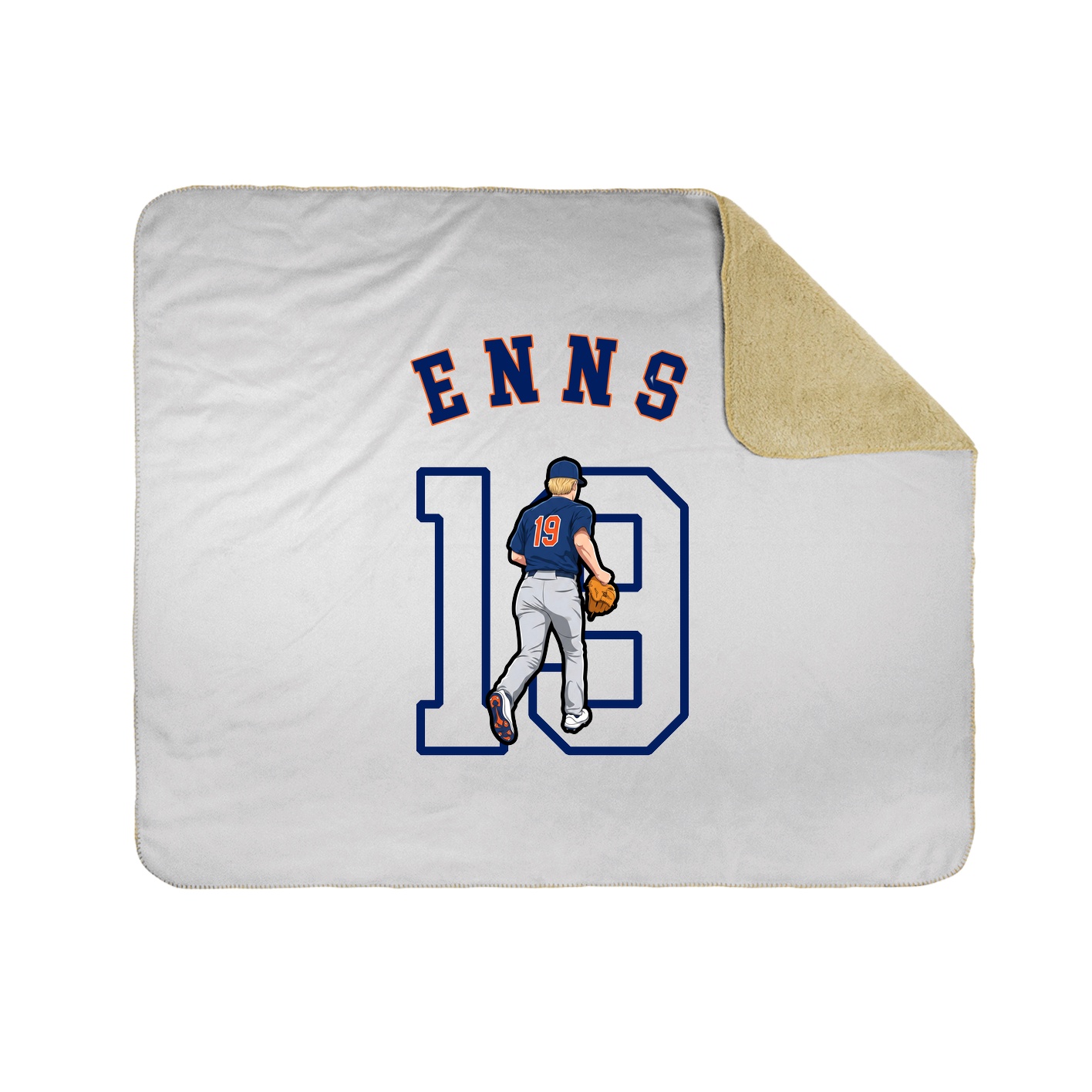 Throw Blanket — Shirsey Arch in White