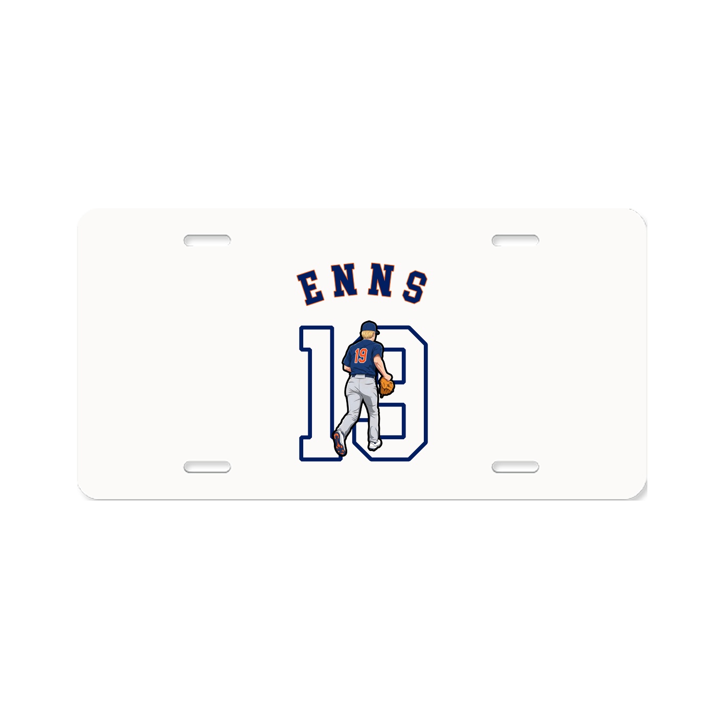 License Plate — Shirsey Arch in Classic
