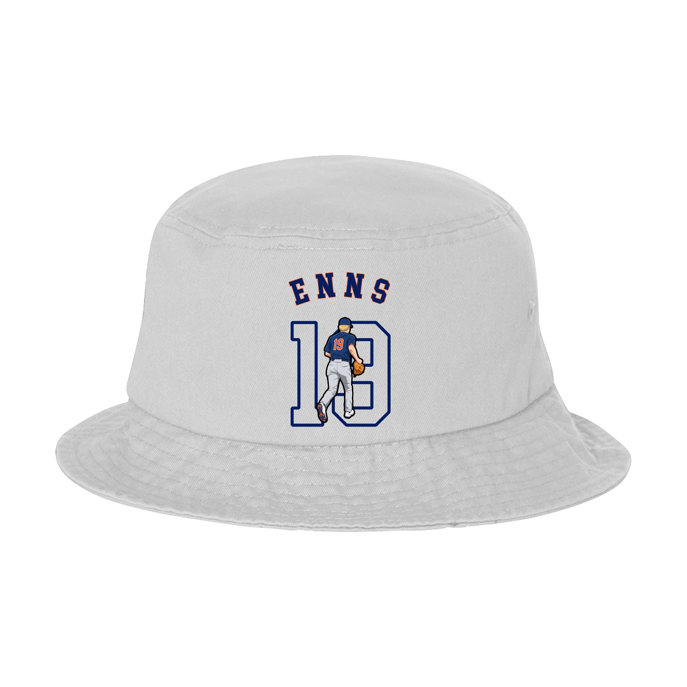 Bucket Cap — Shirsey Arch in White