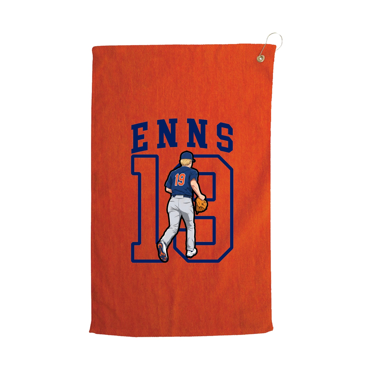 Golf Towel — Shirsey in Orange