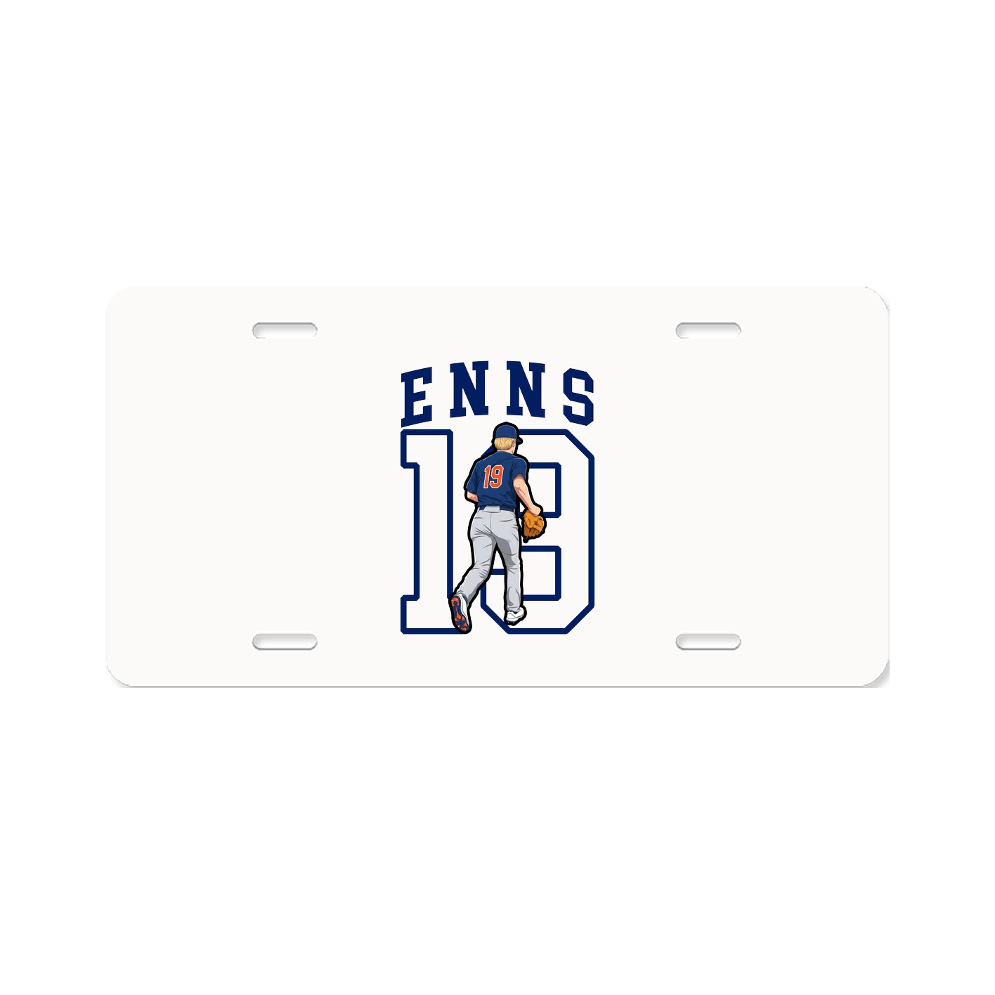Aluminum License Plate