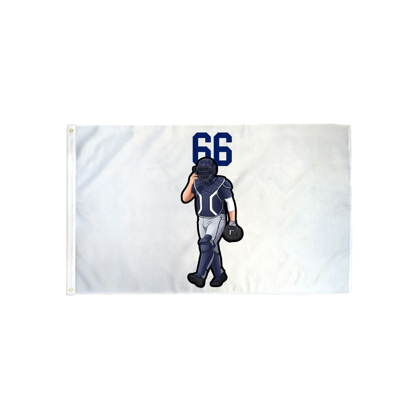 3x5 Flag — Number Top in Classic