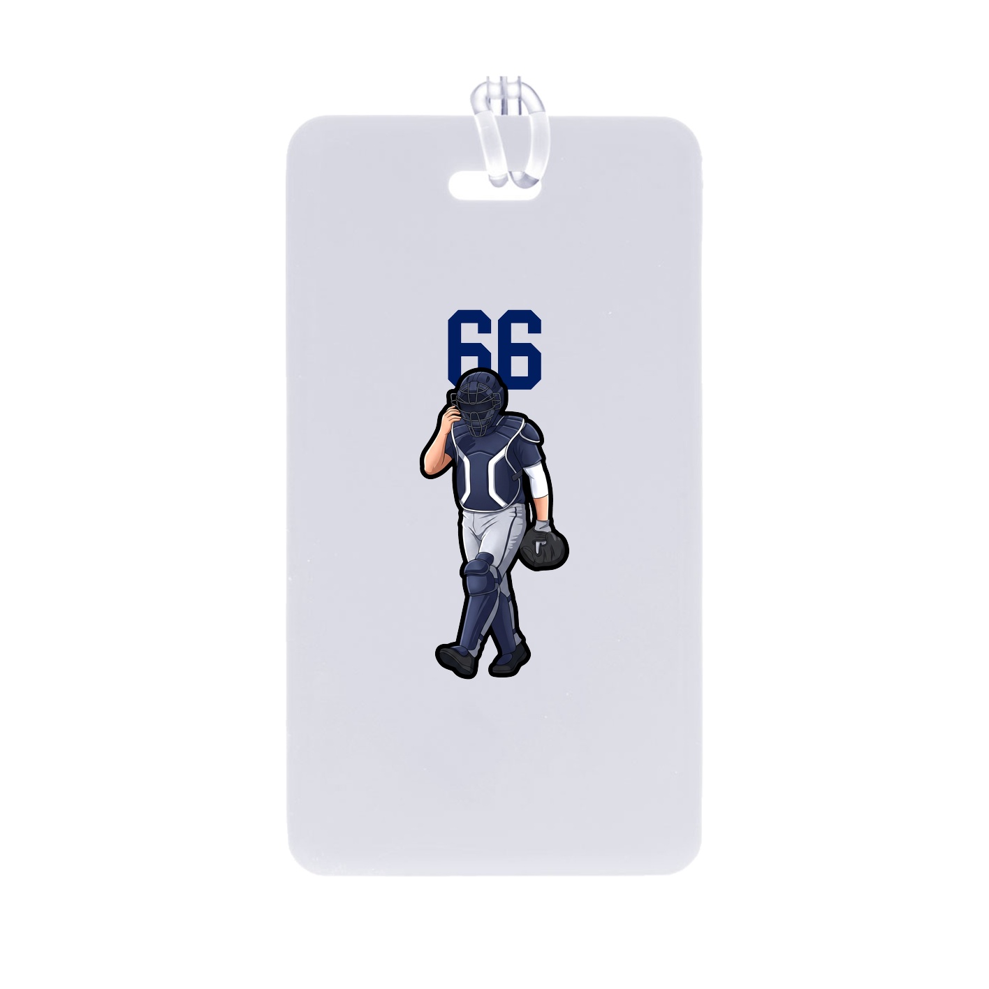 Bag Tag — Number Top in Classic