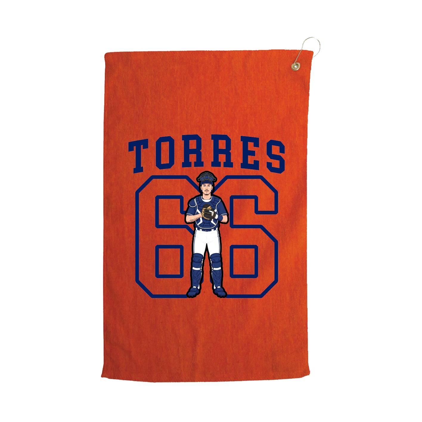 Golf Towel — Shirsey in Orange