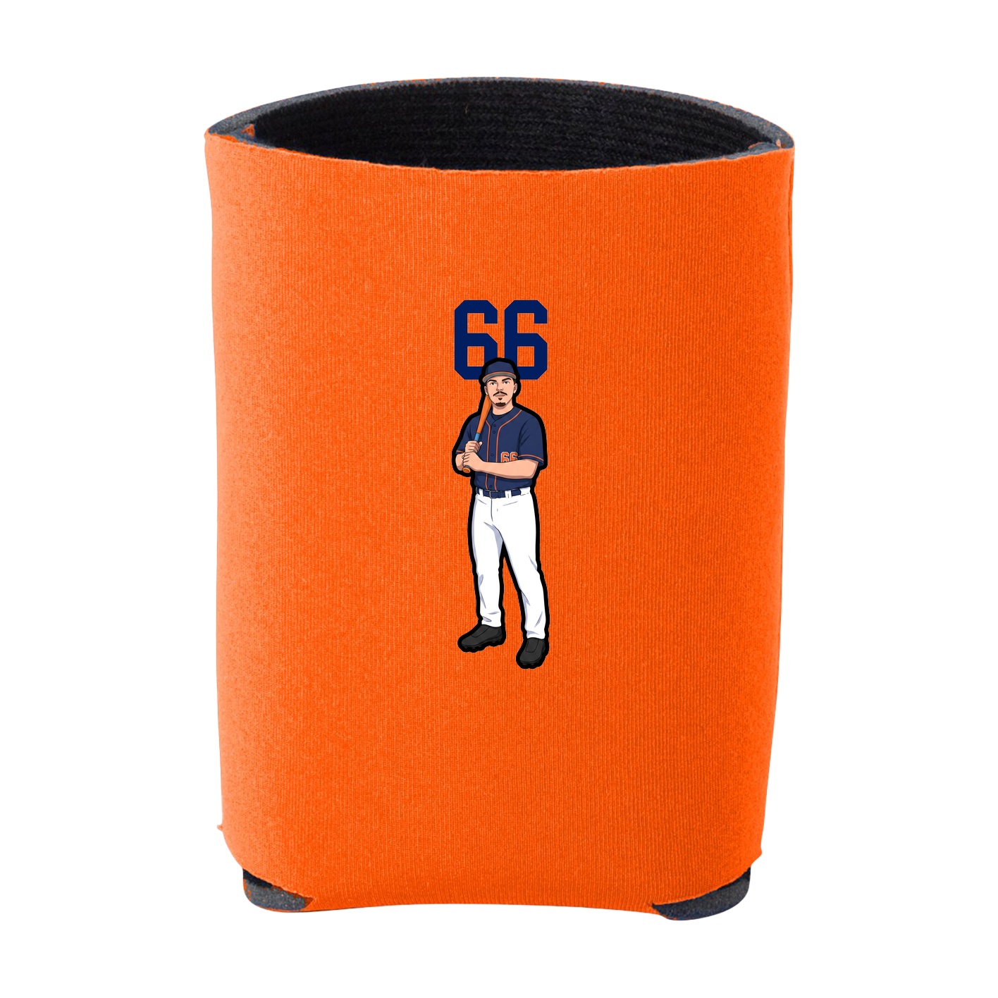 Can Holder — Number Top in Orange