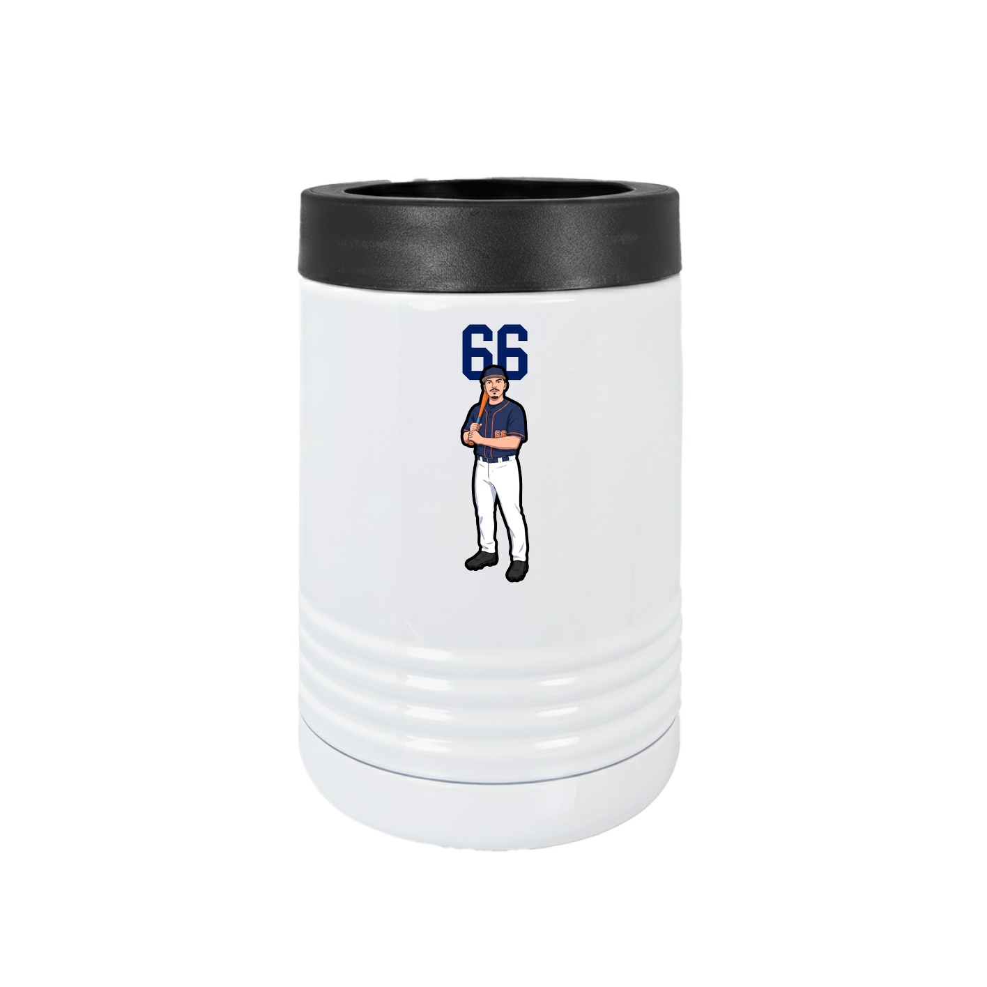 Beverage Holder — Number Top in White